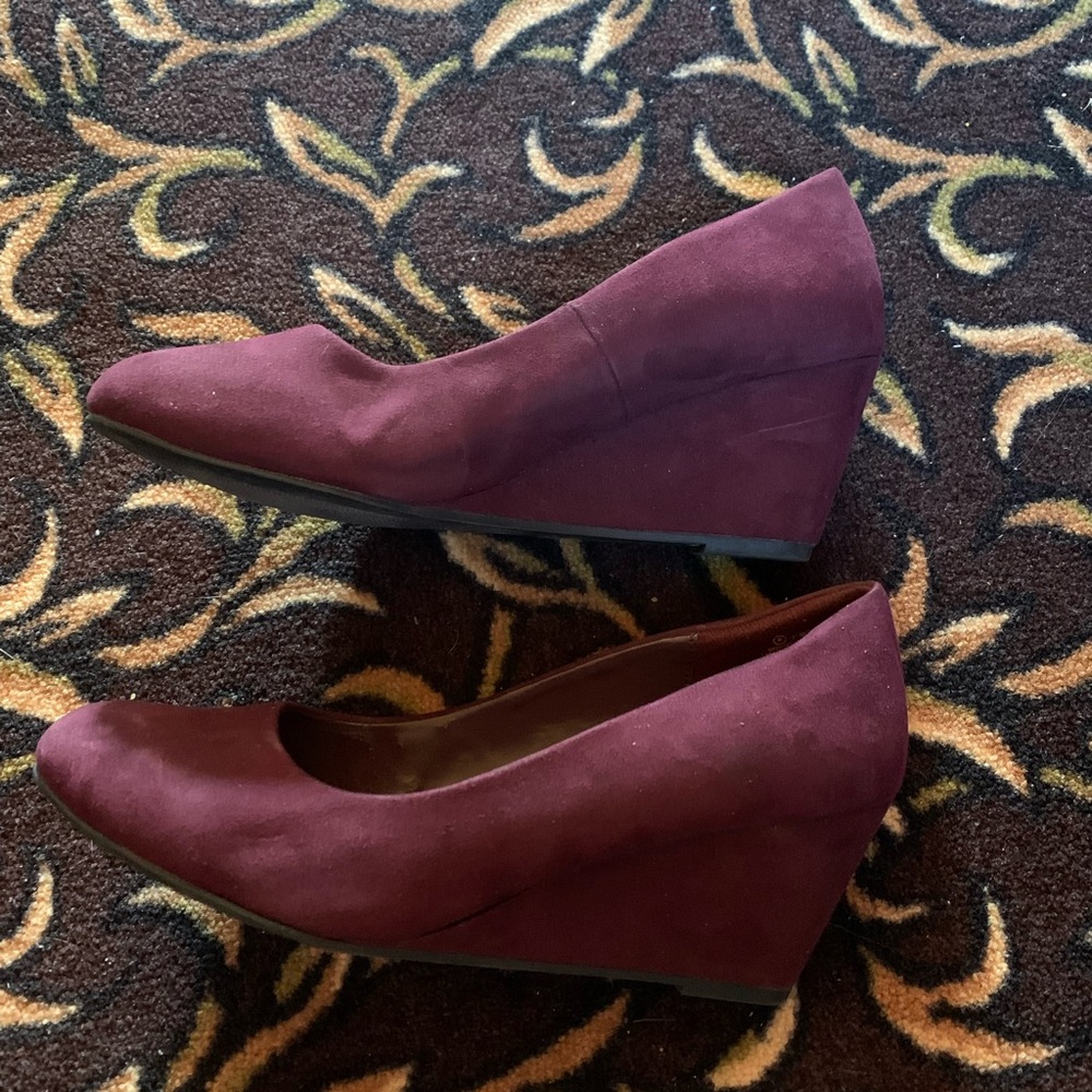 Platforms burgandy - Picture 2 of 2
